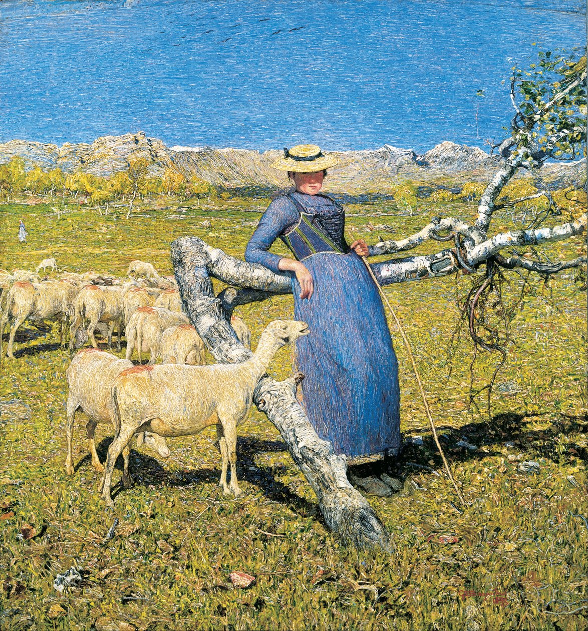 Délután az Alpokban alkotó: Giovanni Segantini
