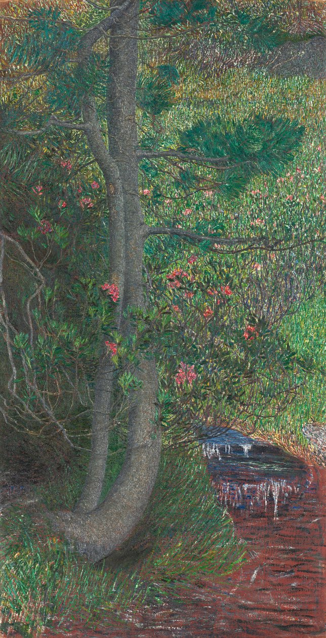 Fenyőfa alkotó: Giovanni Segantini