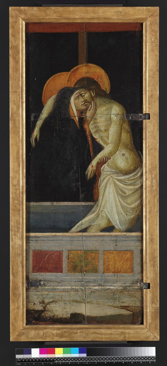 Pieta, fordított (tempera és arany a panelen) alkotó: Giovanni dal Ponte