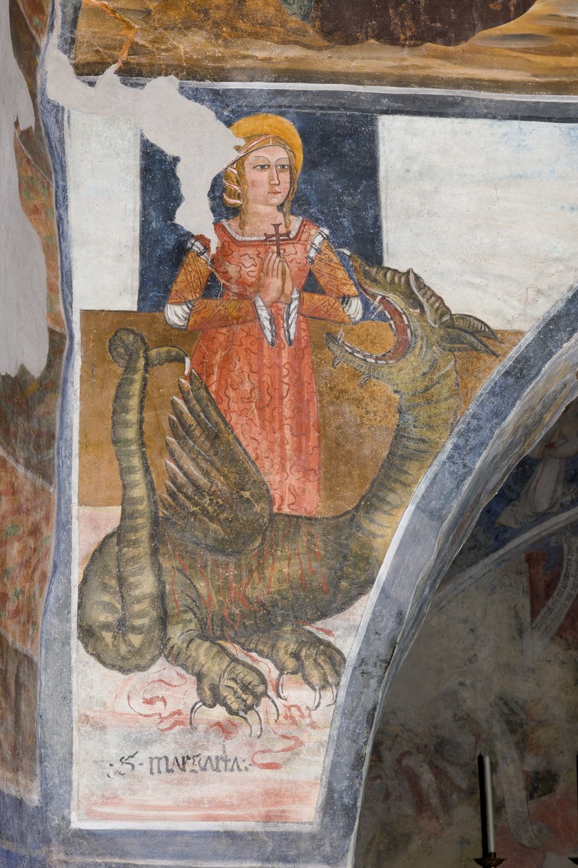 Antiochiai Szent Margit, vértanú alkotó: Giovanni di Cherasco Botoneri