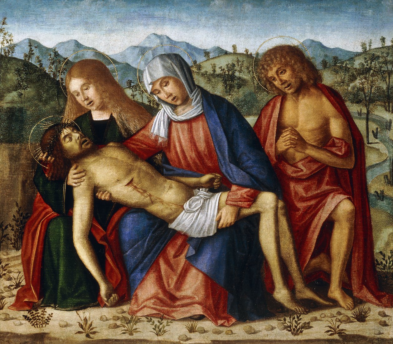 A Pieta, alkotó: Giovanni di Niccolo Mansueti