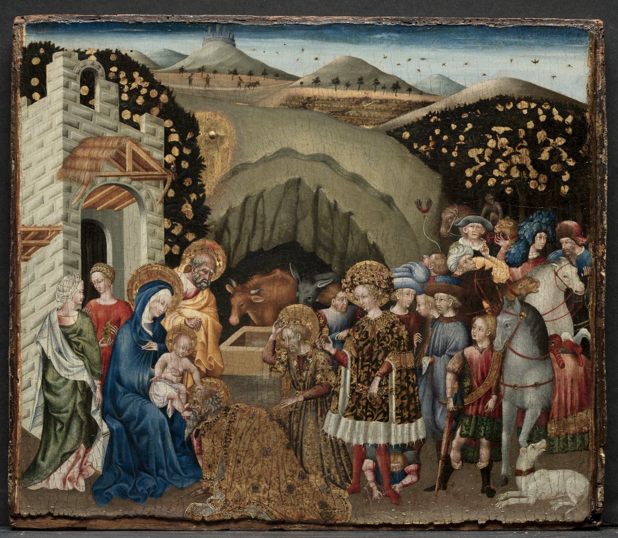 A mágusok imádása alkotó: Giovanni di Paolo