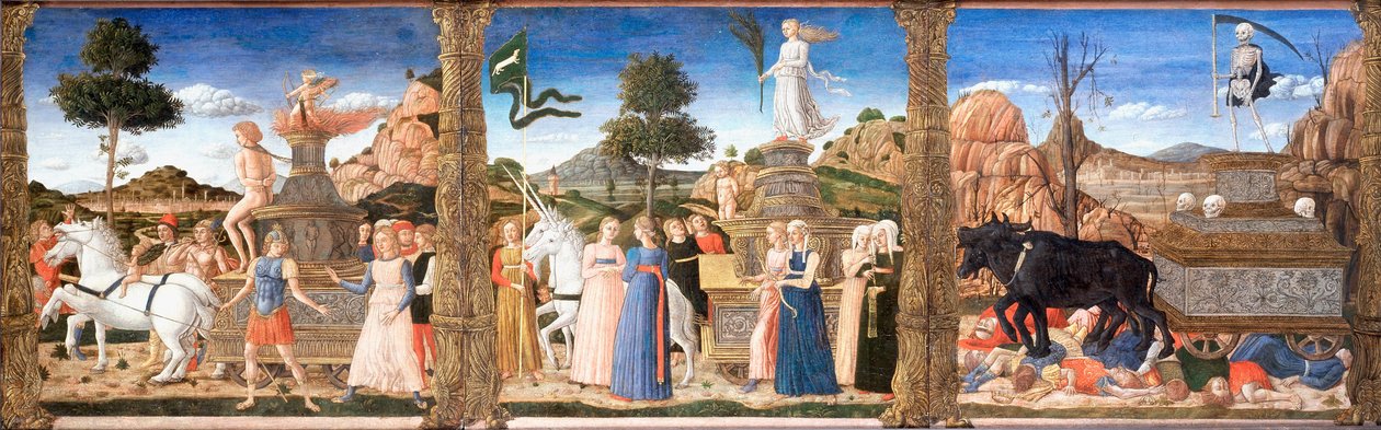 Petrarca diadalai alkotó: Girolamo da Cremona