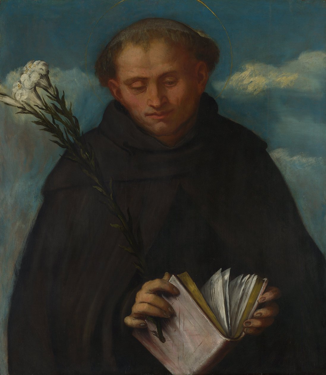 Szent Filippo Benizzi alkotó: Girolamo Romanino