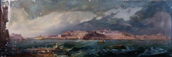 A Grand Harbour, Valletta alkotó: Girolamo Gianni