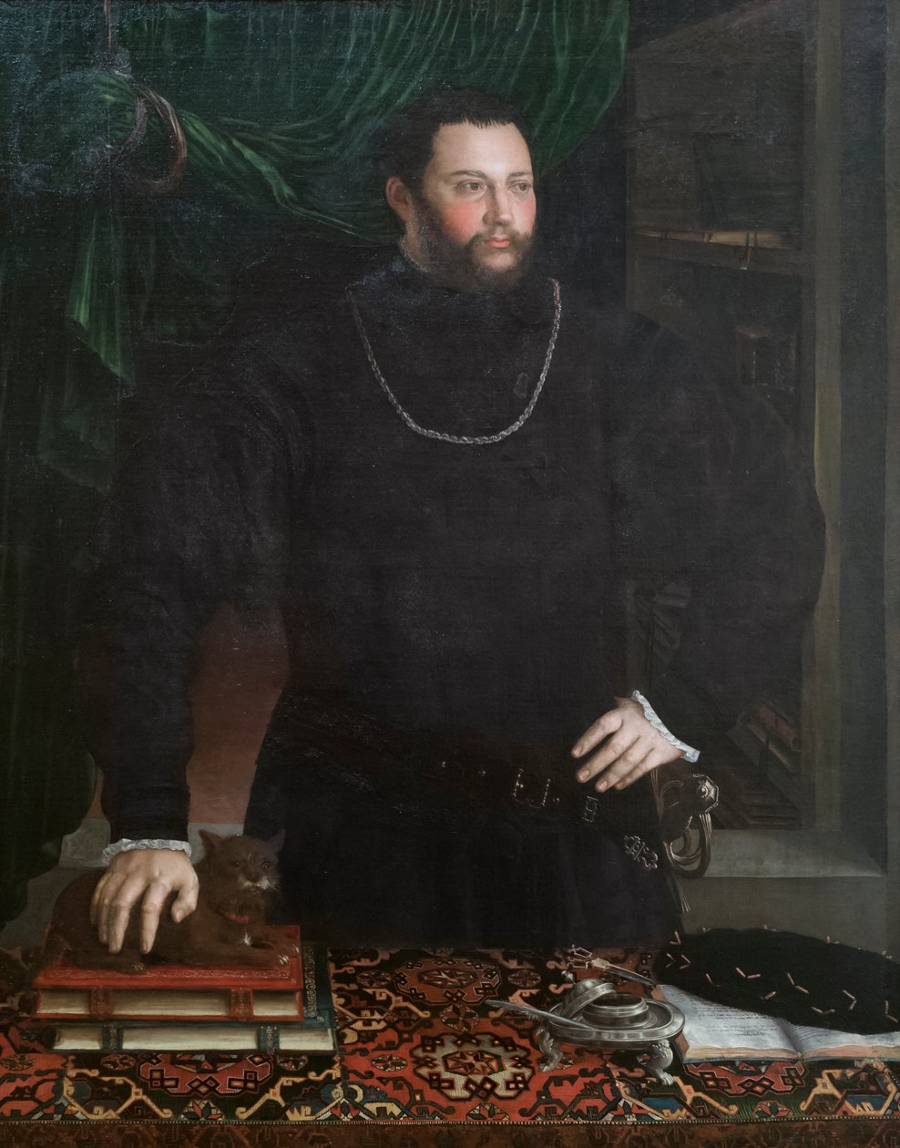 Egy úriember portréja alkotó: Girolamo da Carpi