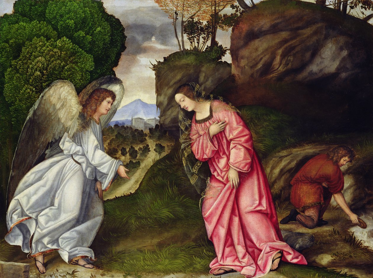 Hágár és az angyal alkotó: Girolamo da Treviso II
