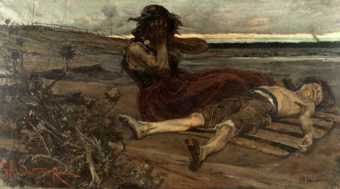 Malária alkotó: Giulio Aristide Sartorio