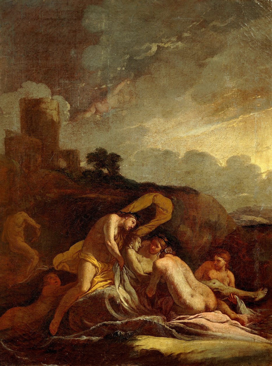 Adonis halála, Giulio Carponi (1613-1678). alkotó: Giulio Carpioni