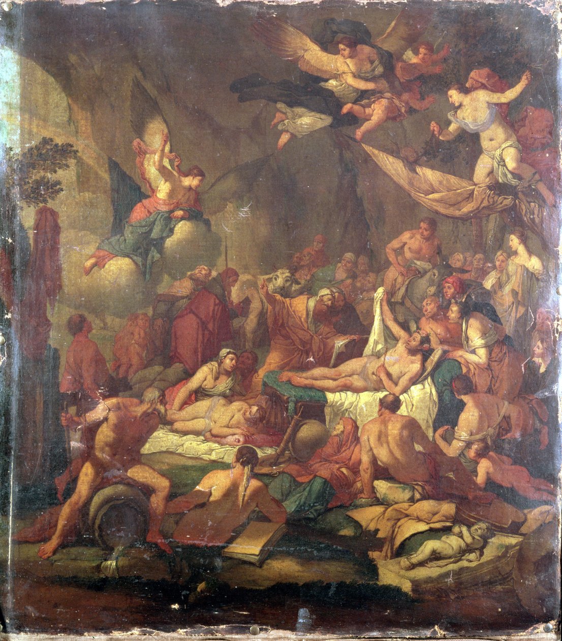 A Hypnos királysága alkotó: Giulio Carpioni