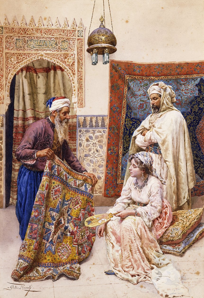 A szőnyeg eladó, alkotó: Giulio Rosati