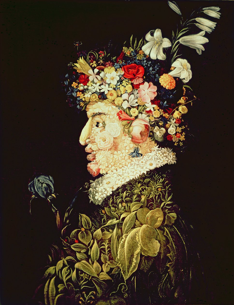 tavasz (olaj) alkotó: Giuseppe Arcimboldo