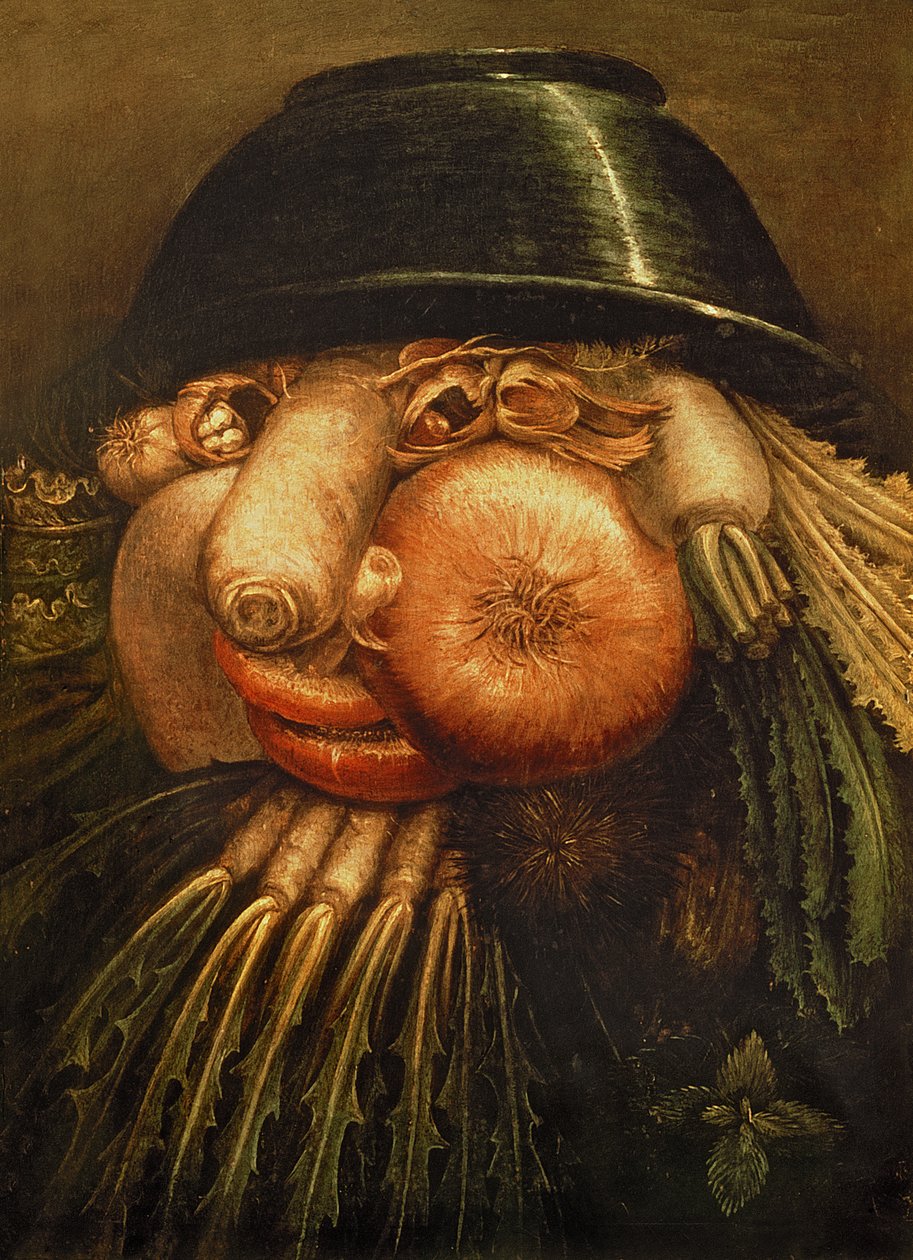 A zöldségkertész, 1590 körül alkotó: Giuseppe Arcimboldo
