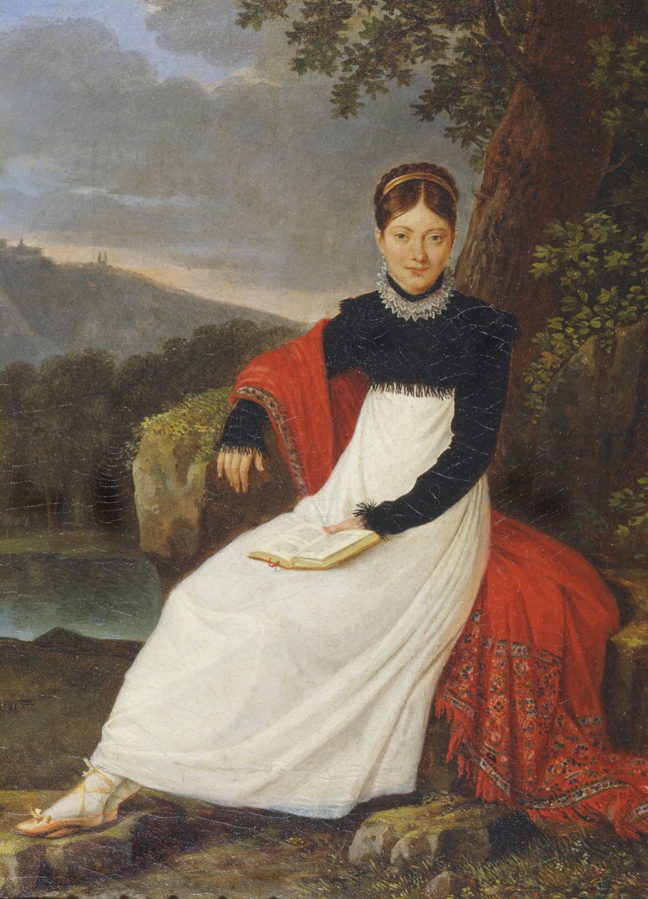 Mária Karolina nápolyi királyné portréja alkotó: Giuseppe Cammarano