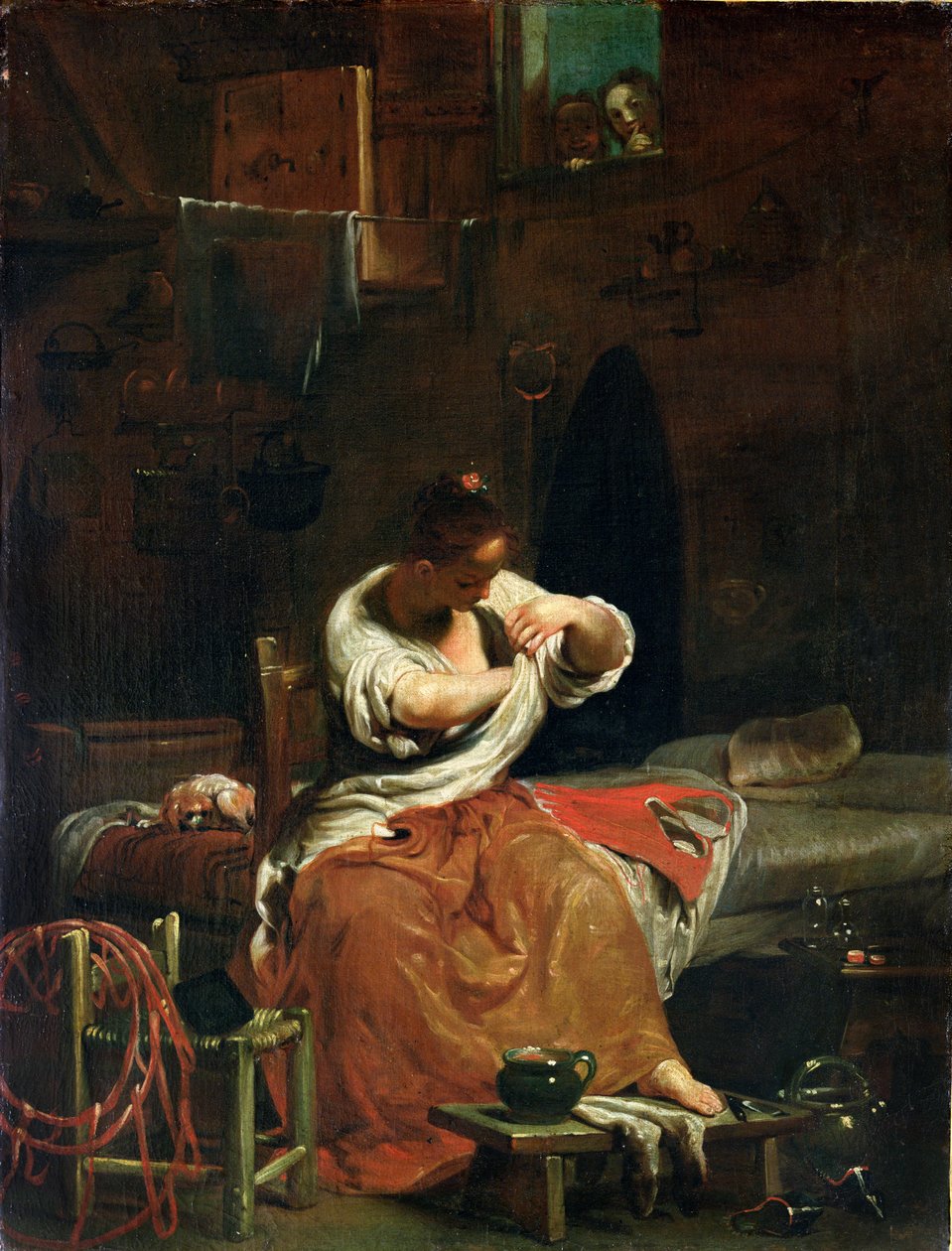 A bolha, 1715-20 körül alkotó: Giuseppe Maria Crespi