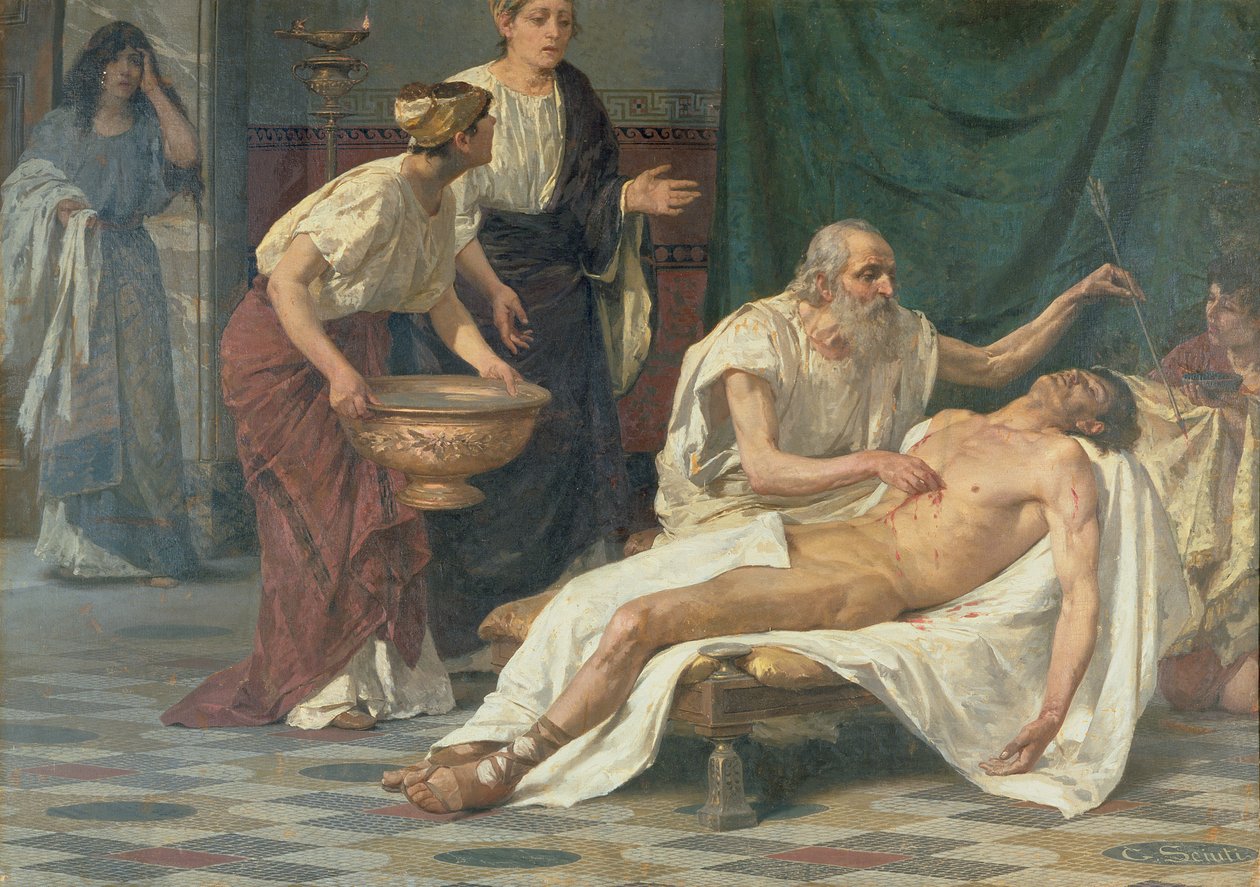 Szent Sebestyén alkotó: Giuseppe Sciuti