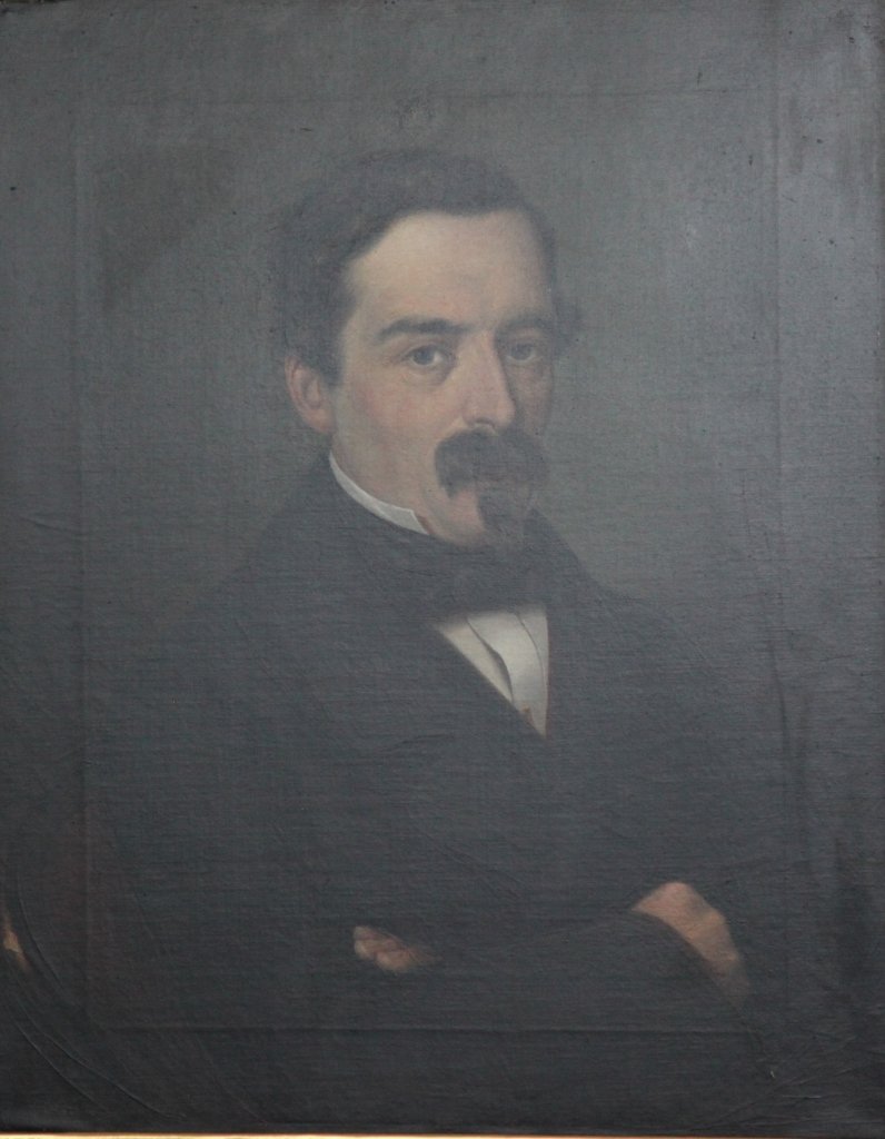 Egy férfi portréja alkotó: Giuseppe Tominz
