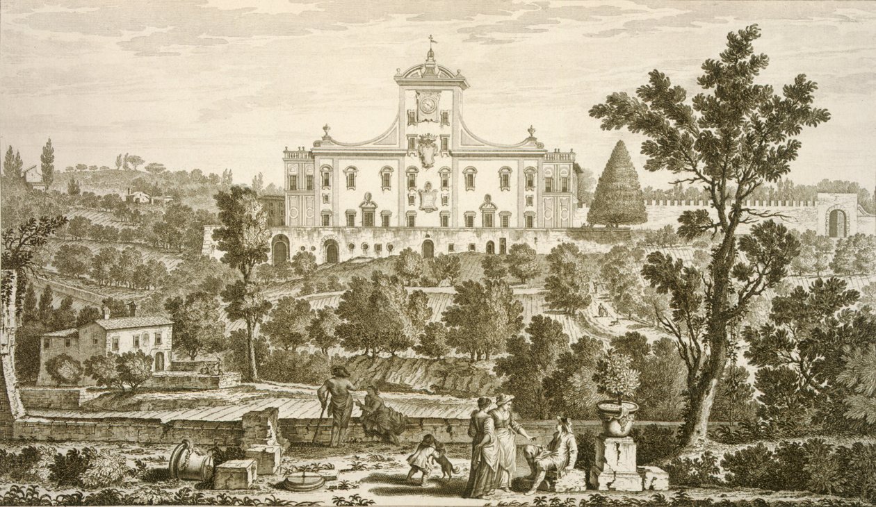 Villa Ricci Pozzolatico alkotó: Giuseppe Zocchi