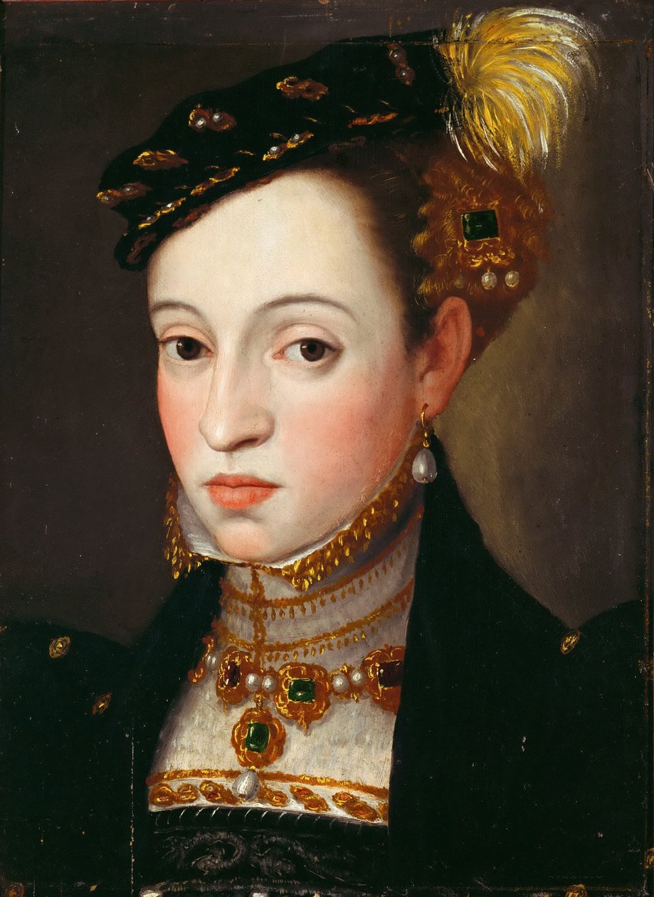 Magdolna osztrák főhercegnő 1532-1590, 1563 körül alkotó: Giuseppe Arcimboldo