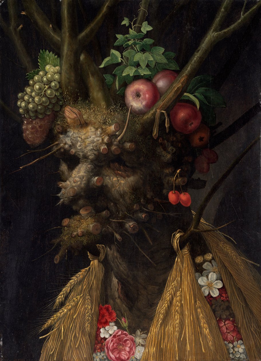 Four Seasons in One Head alkotó: Giuseppe Arcimboldo