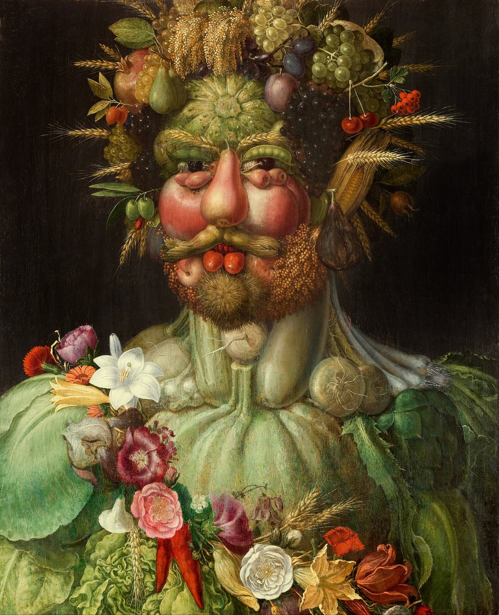 Vertumnus, 1591 alkotó: Giuseppe Arcimboldo