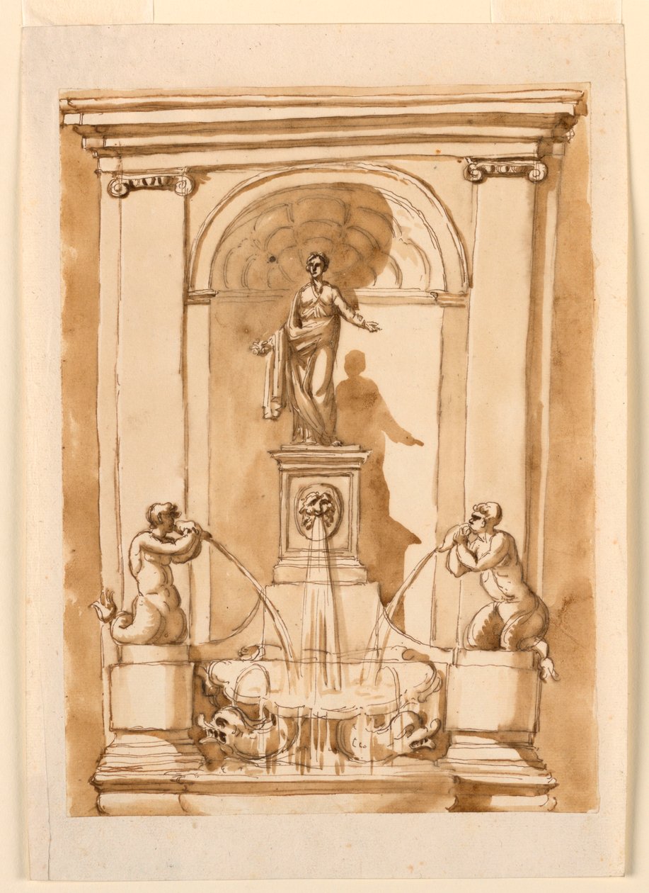Szökőkút alkotó: Giuseppe Barberi