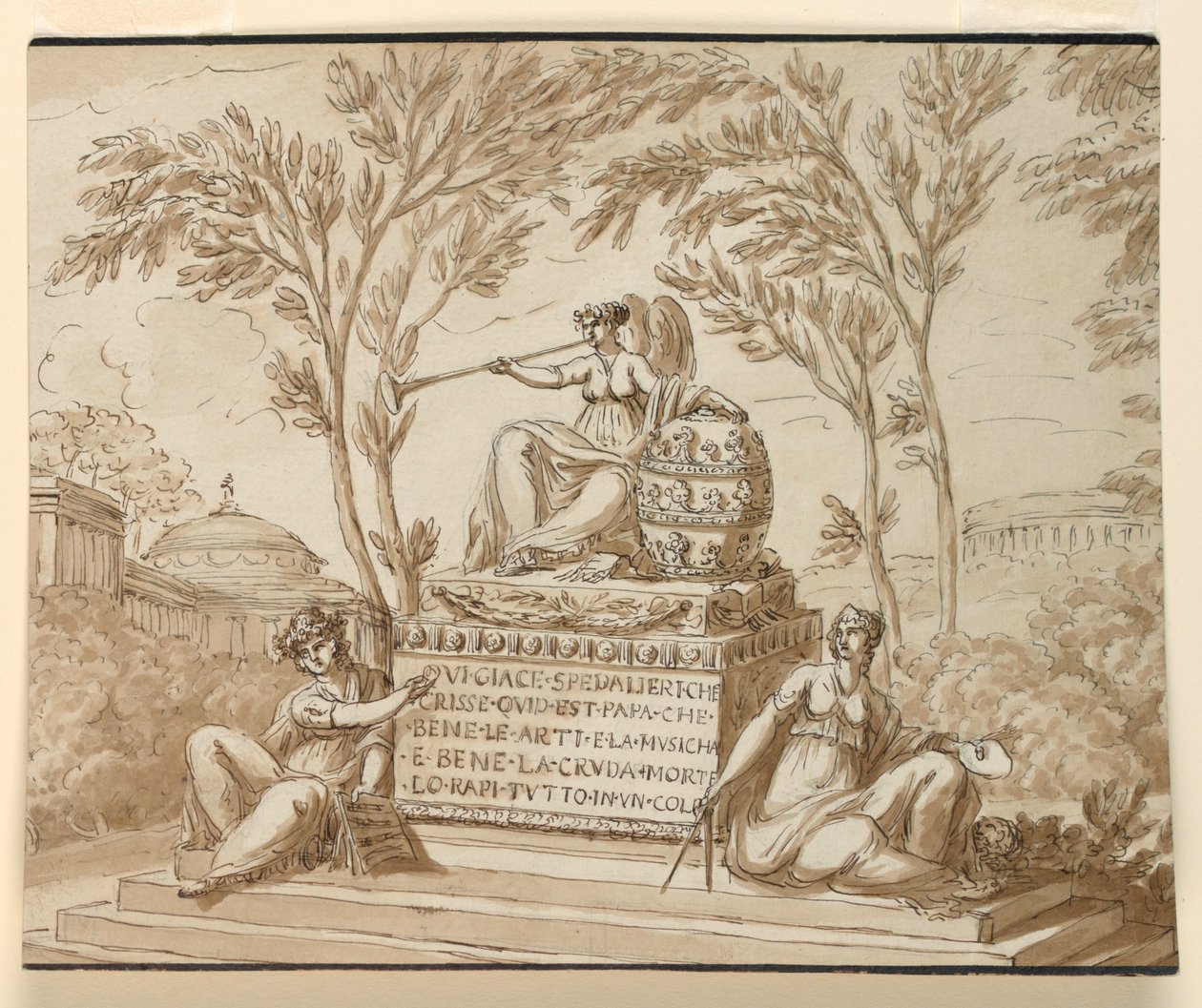 Nicola Spedalieri síremléke alkotó: Giuseppe Barberi