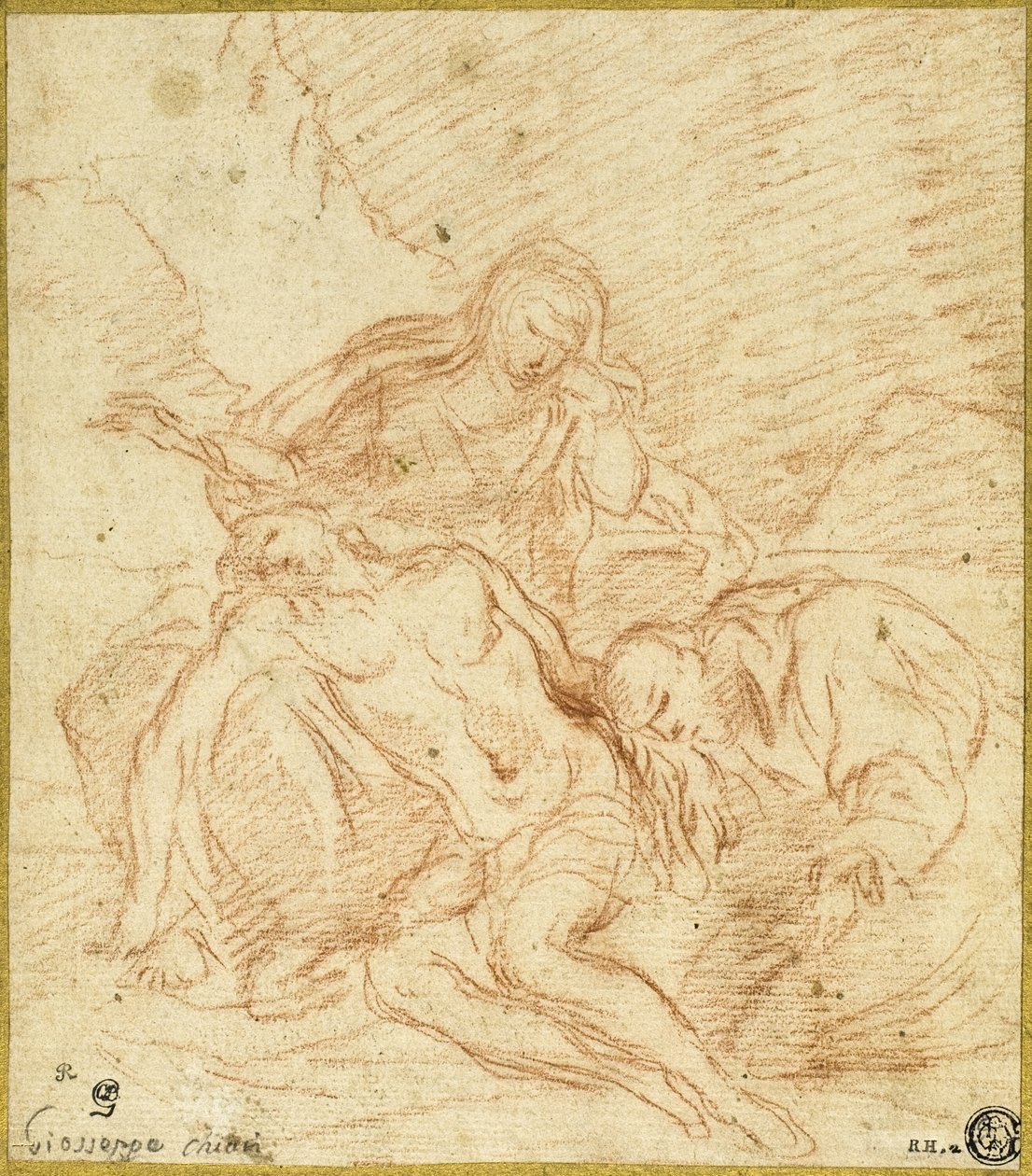 Tanulmány alkotó: Giuseppe Bartolomeo Chiari
