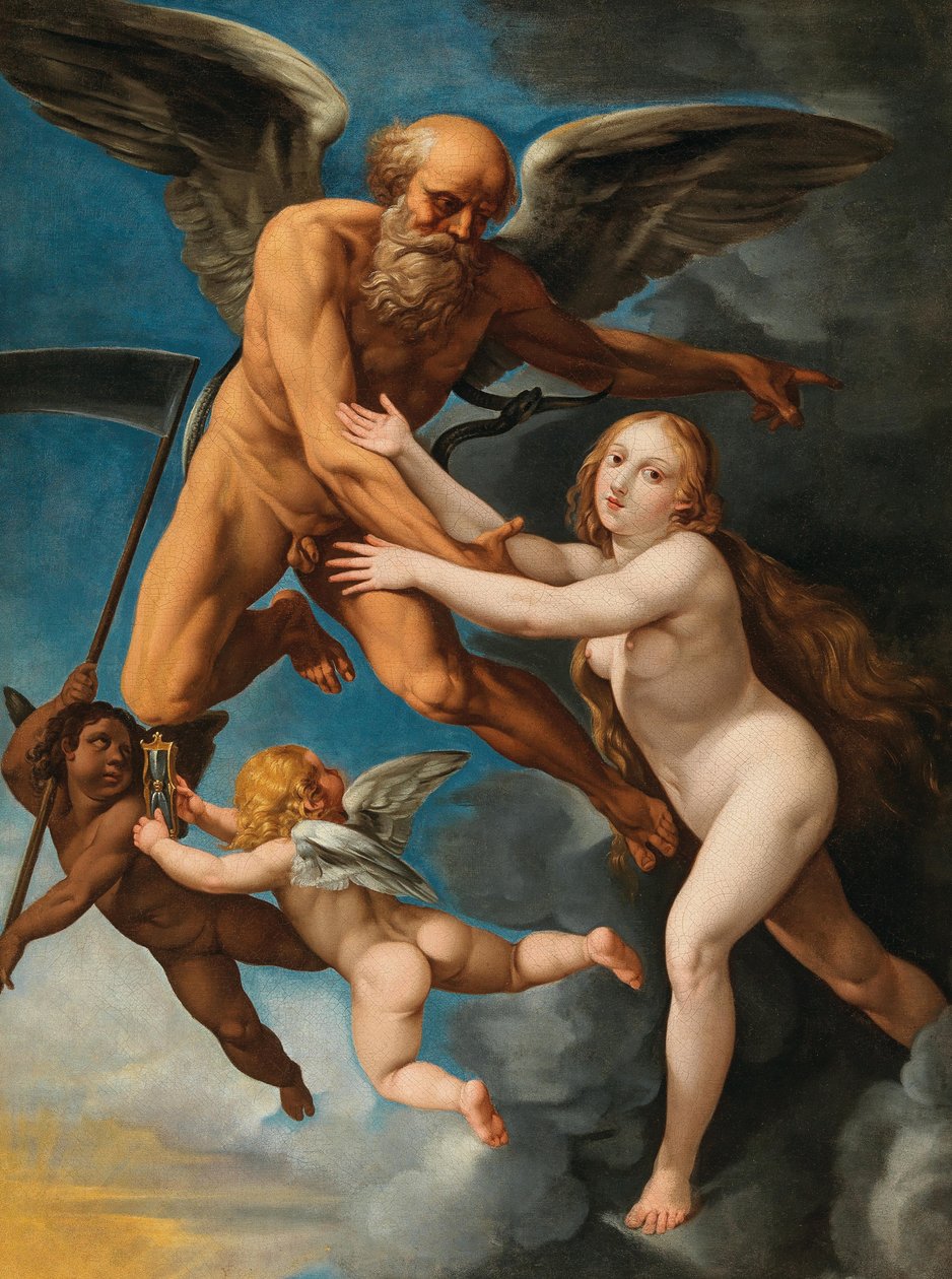 Időrabló igazság, 1630 körül. alkotó: Giuseppe Cesari