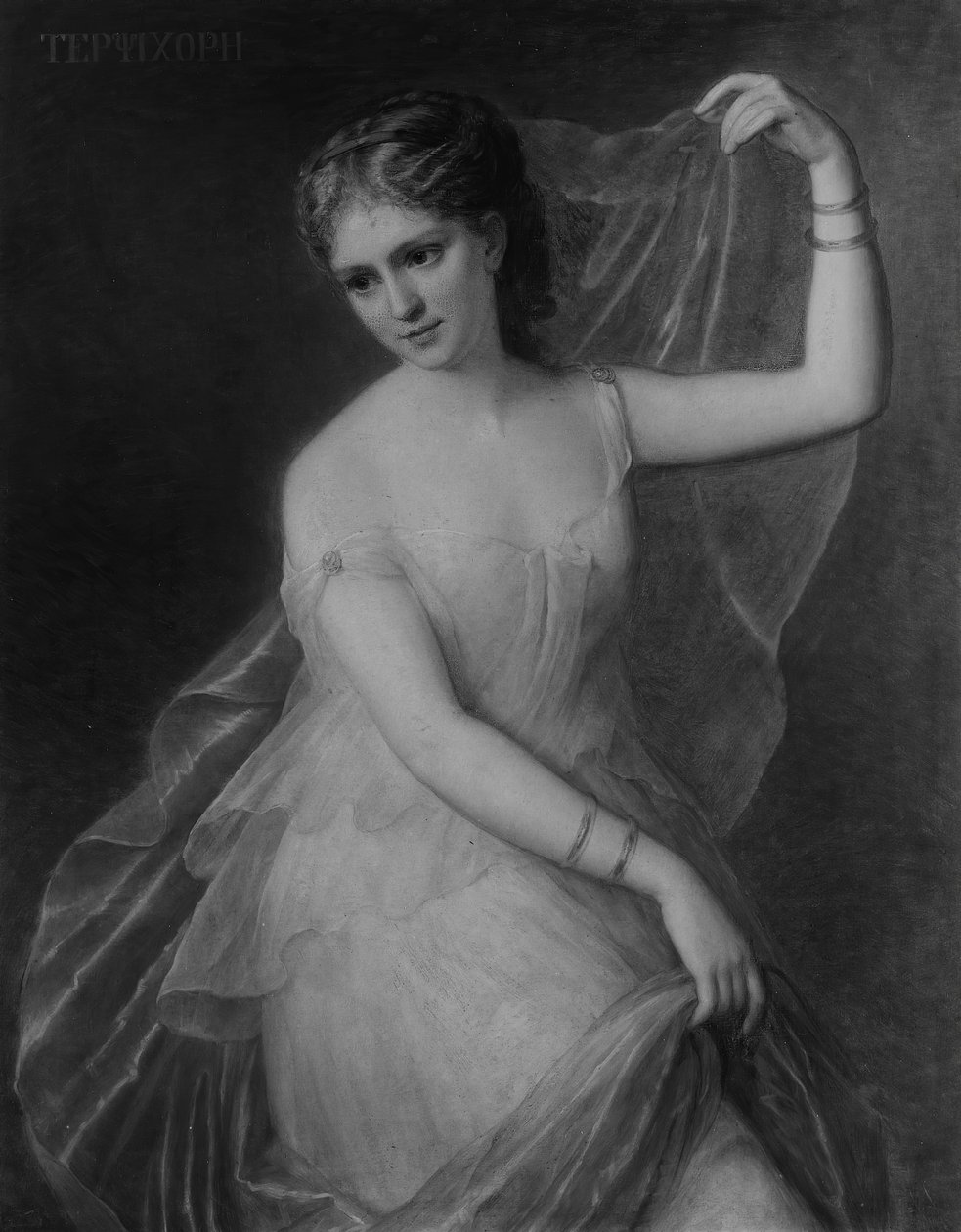 Terpsichore, 1869. alkotó: Giuseppe Fagnani