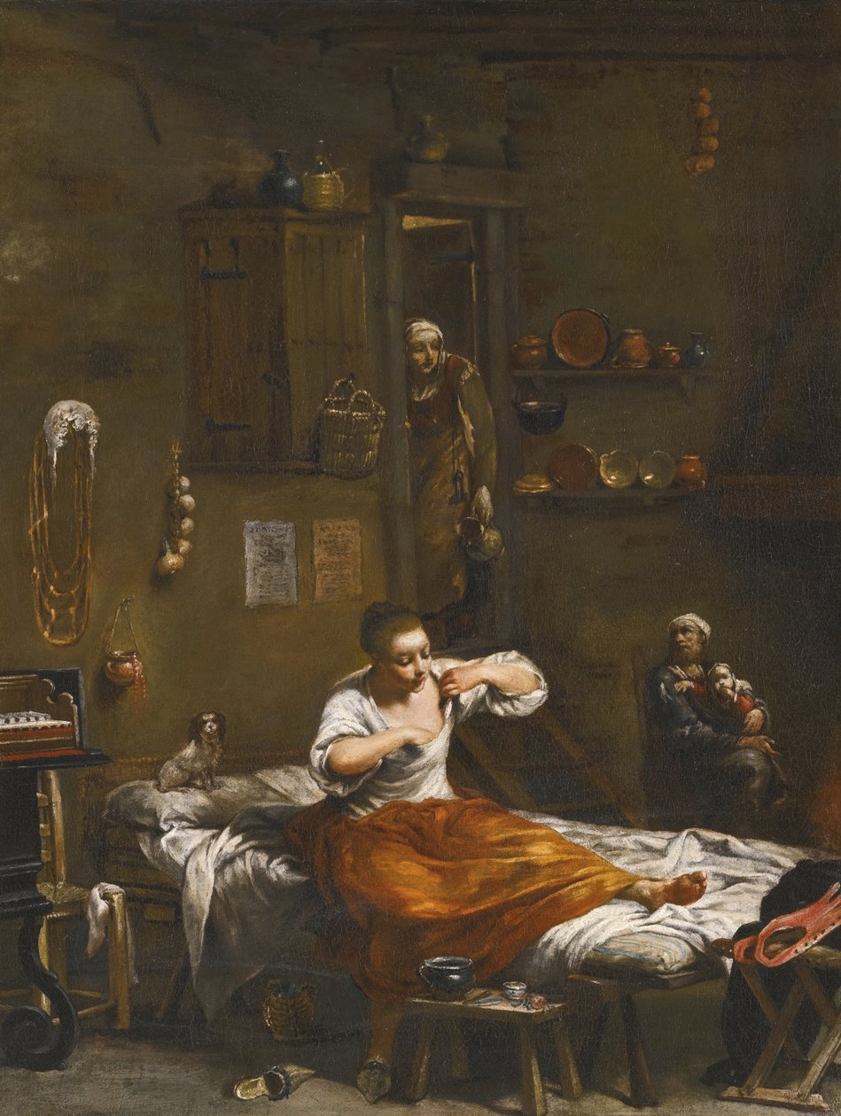 A bolhavadászat alkotó: Giuseppe Maria Crespi