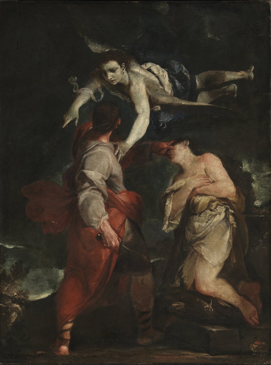 Ábrahám áldozata alkotó: Giuseppe Maria Crespi