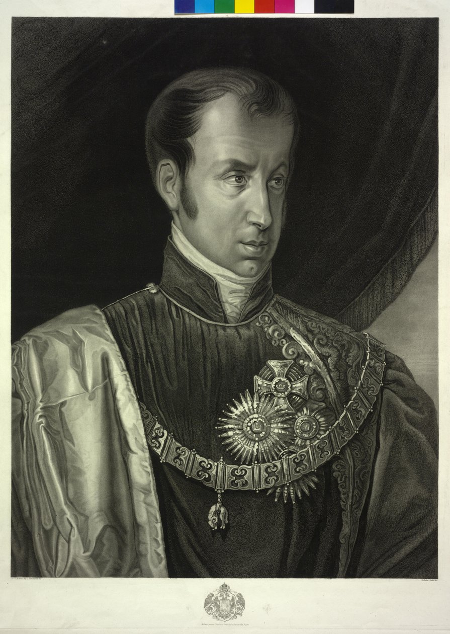 I. Ferdinánd osztrák császár alkotó: Giuseppe Molteni