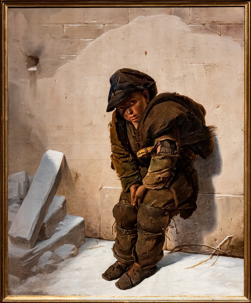 A kéményseprő alkotó: Giuseppe Molteni