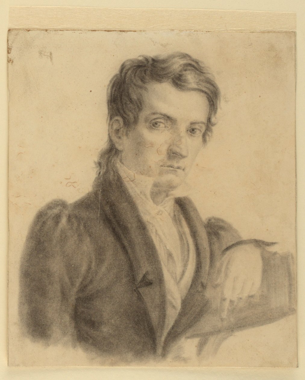 Egy fiatal férfi portréja alkotó: Giuseppe Sabatelli