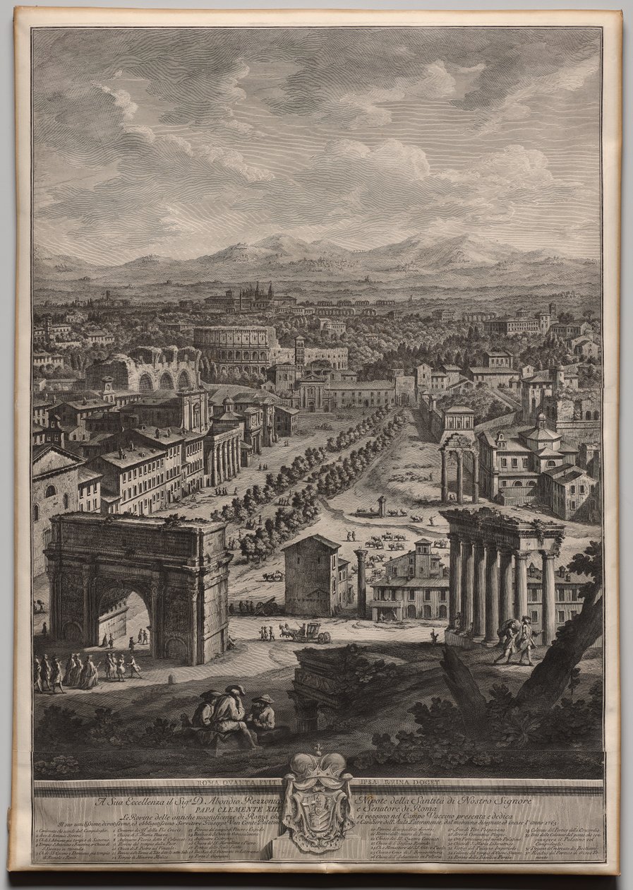 A Campo Vaccino alkotó: Giuseppe Vasi