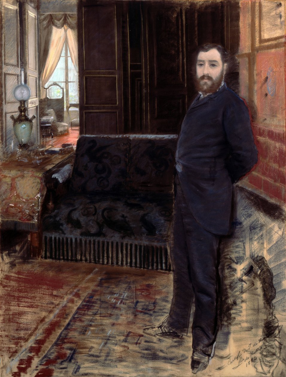Önarckép alkotó: Giuseppe de Nittis