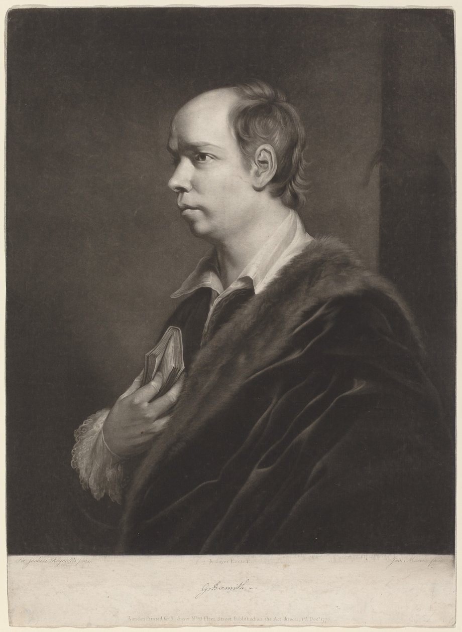 Goldsmith Olivér alkotó: Giuseppi Filippo Liberati Marchi after Sir Joshua Reynolds