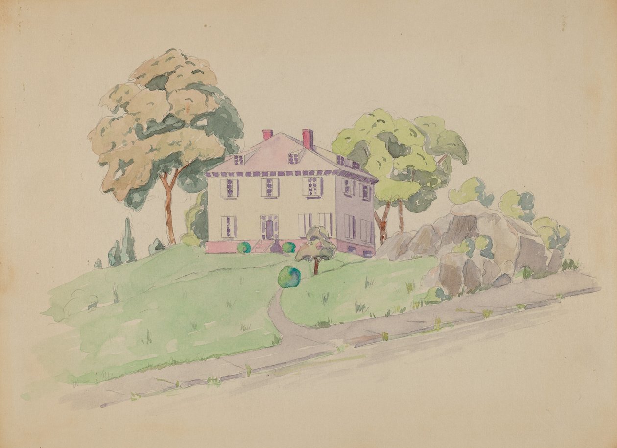 Lenrert birtok, c. 1936. alkotó: Gladys Cook