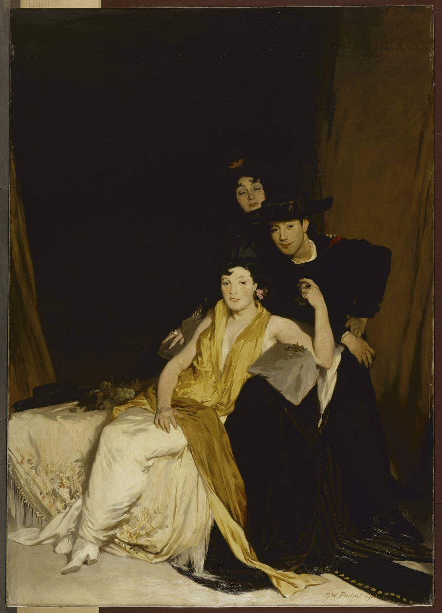 La Zararosa, 1910-11 alkotó: Glyn Warren Philpot