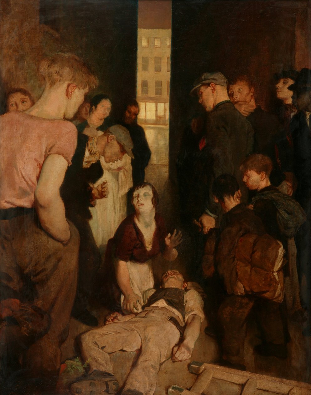 A Street Accident alkotó: Glyn Warren Philpot