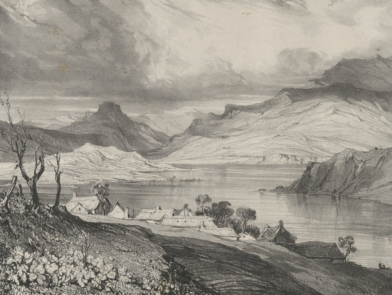 Aidat-tó, 1831. alkotó: Godefroy Engelmann