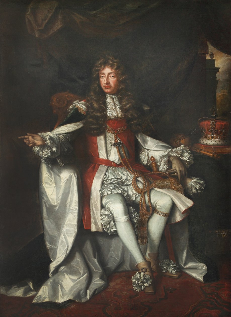 Jakab király II alkotó: Godfrey Kneller