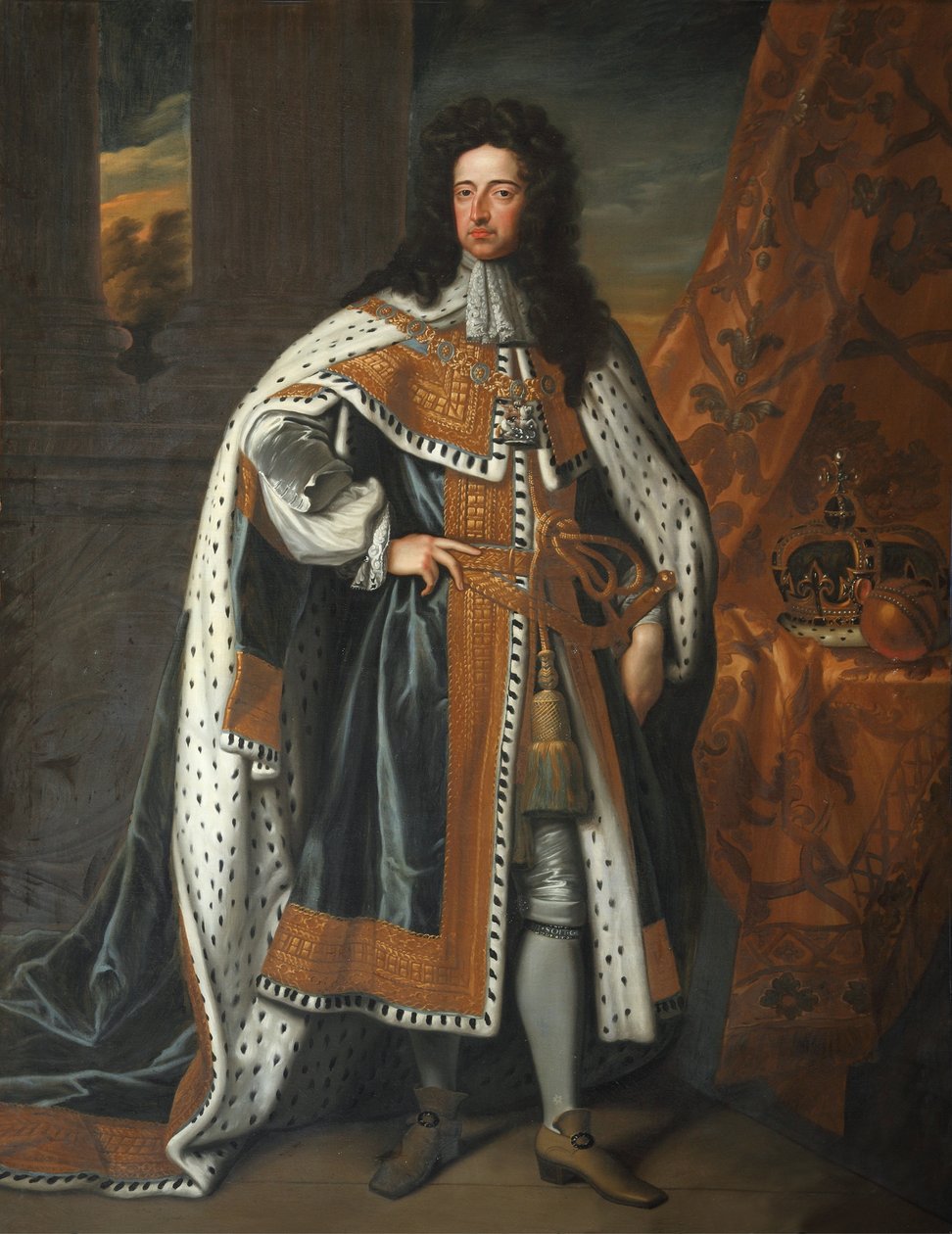 III. Vilmos király alkotó: Godfrey Kneller