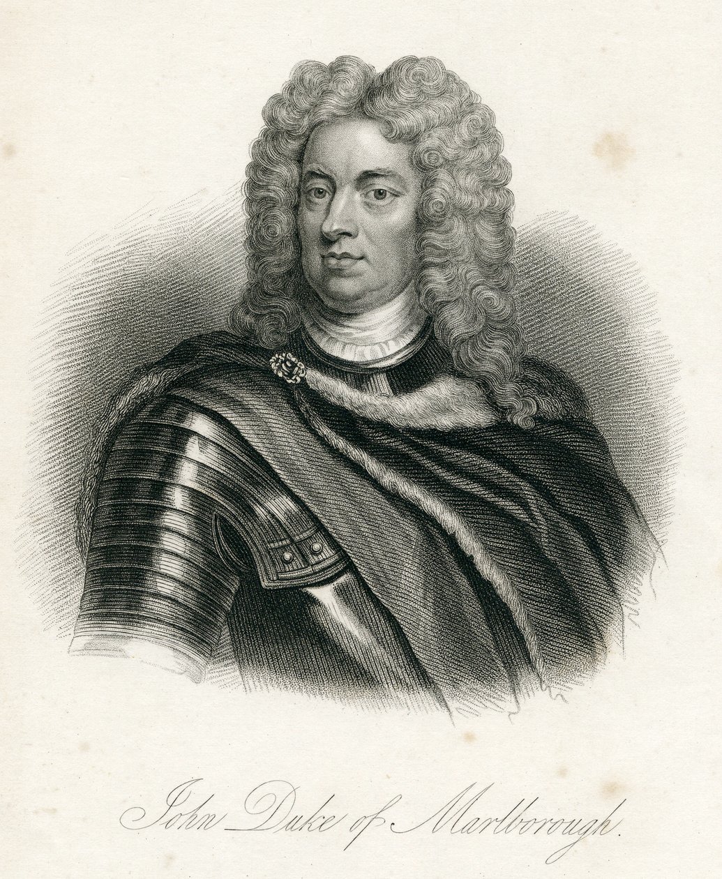 John Churchill, 1. Marlborough hercegének portréja (1650-1722) alkotó: Godfrey Kneller