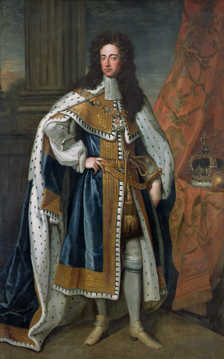 III. Vilmos (1650-1702) Orange portréja (lásd még: 194651) alkotó: Godfrey Kneller