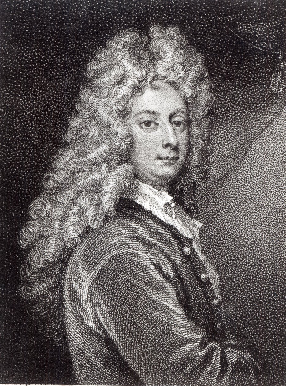 William Congreve (1670-1729) vésette P.W.Tomkins alkotó: Godfrey Kneller