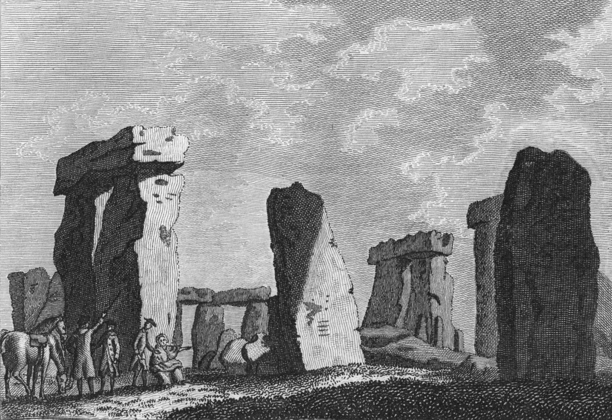 Stonehenge, Wilts, 1776 alkotó: Godfrey