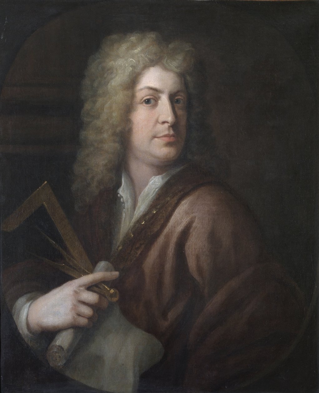 Edward Strong, 1710 körül alkotó: Godfrey Kneller