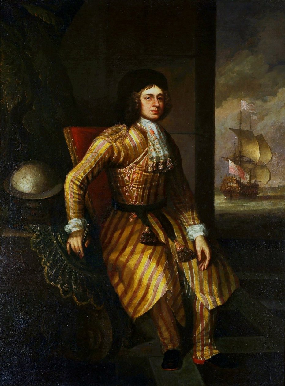 Egy utazó portréja. alkotó: Godfrey Kneller